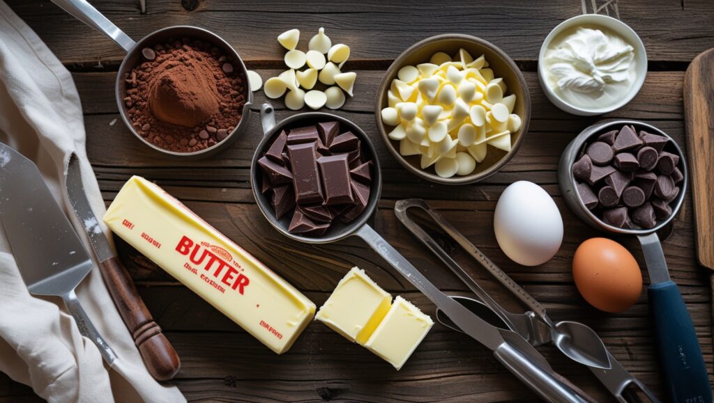 Triple Chocolate Mousse Cake – 3-Layer Delight That Impresses 8 Ingredients for Triple Chocolate Mousse Cake