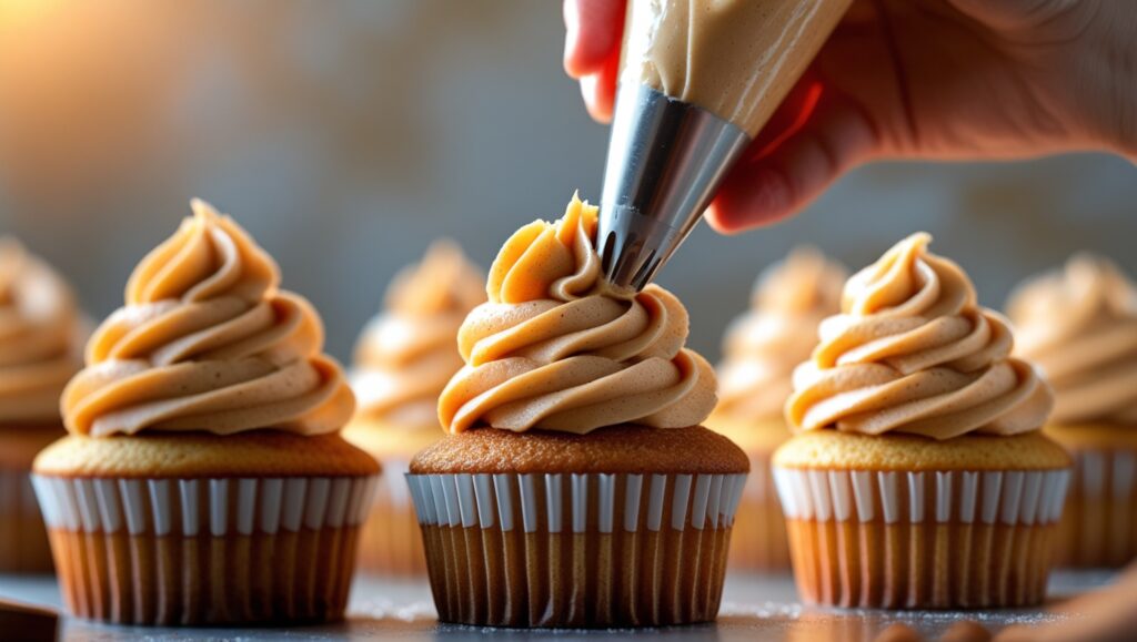 RumChata Cupcakes Recipe Everyone Will Crave 13 Frosting RumChata cupcakes with cinnamon swirl