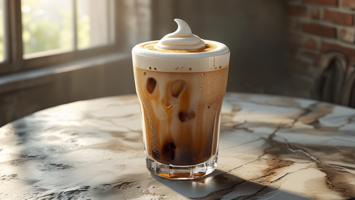how to make cold foam in iced coffee